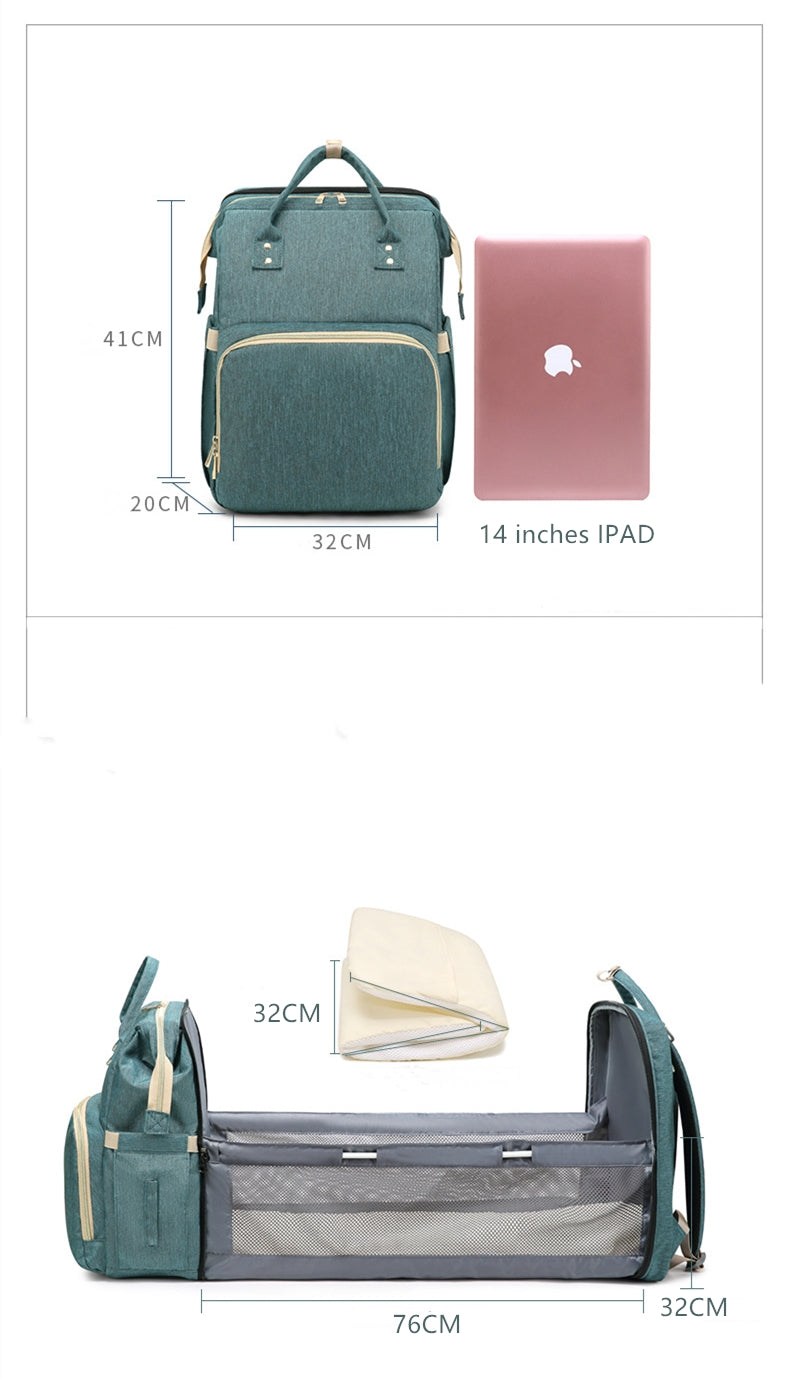 Foldable travel cot - Mommy bag